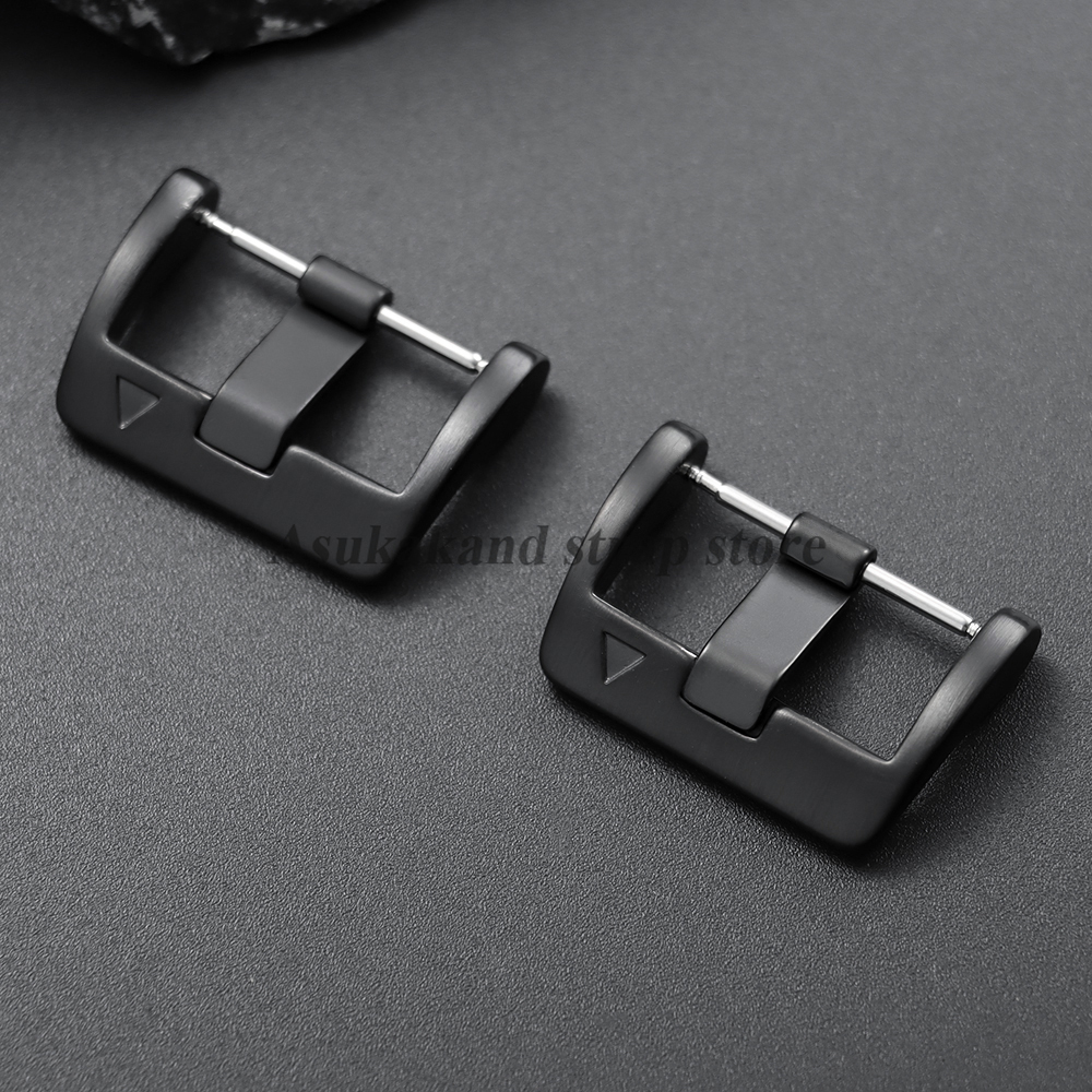 Black Stainless Steel Watch Bu - Silicone Watch Band 22Mm のレビューと価格