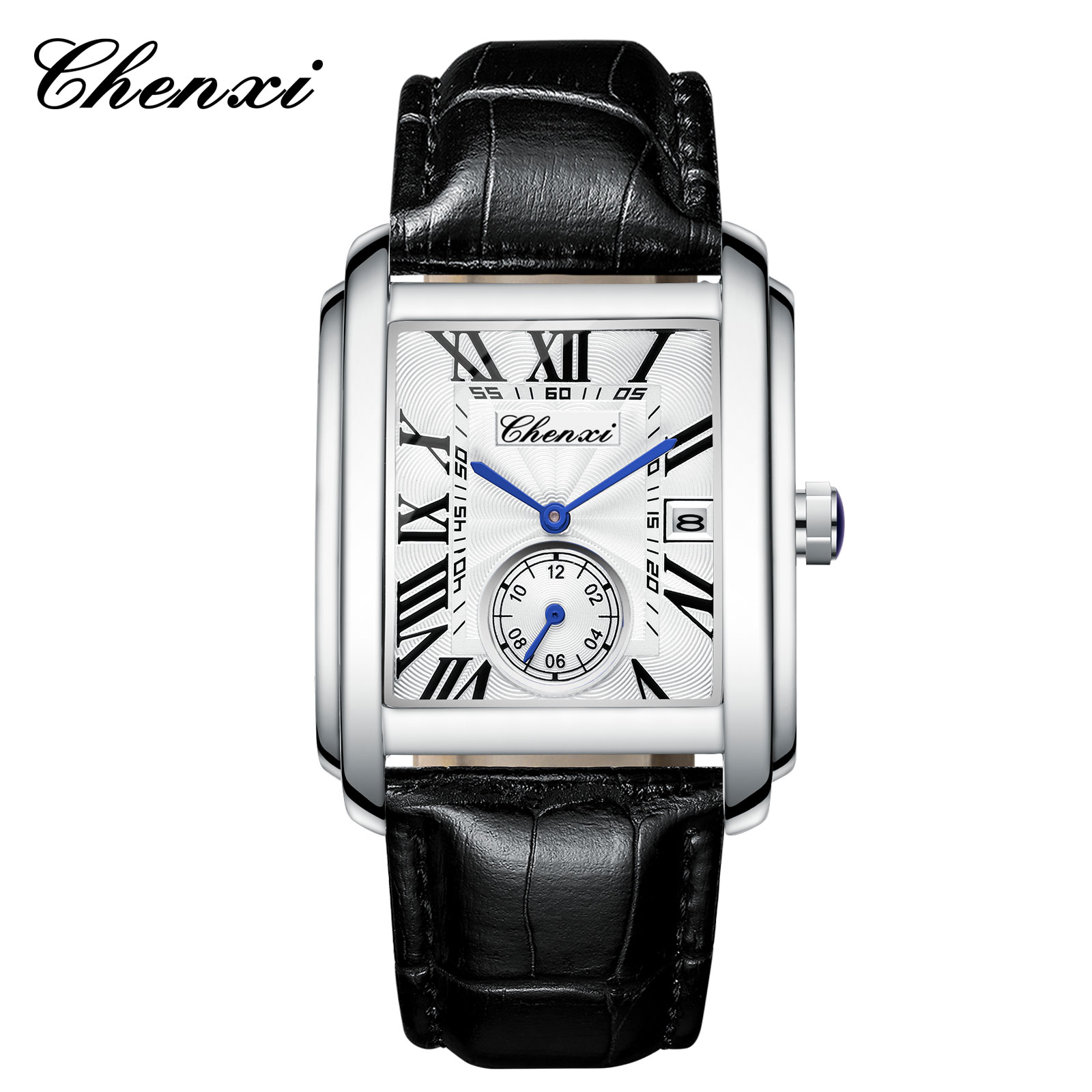 Chenxi 8216 New Fashion Boy Cl - Leather Watch Band Men のレビューと価格