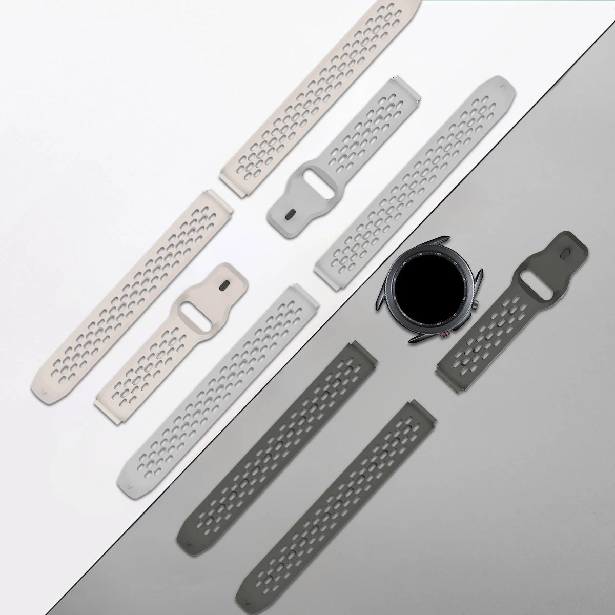 18mm 20mm 22mm Silicone Strap  - Nato Strap Nylon のレビューと価格