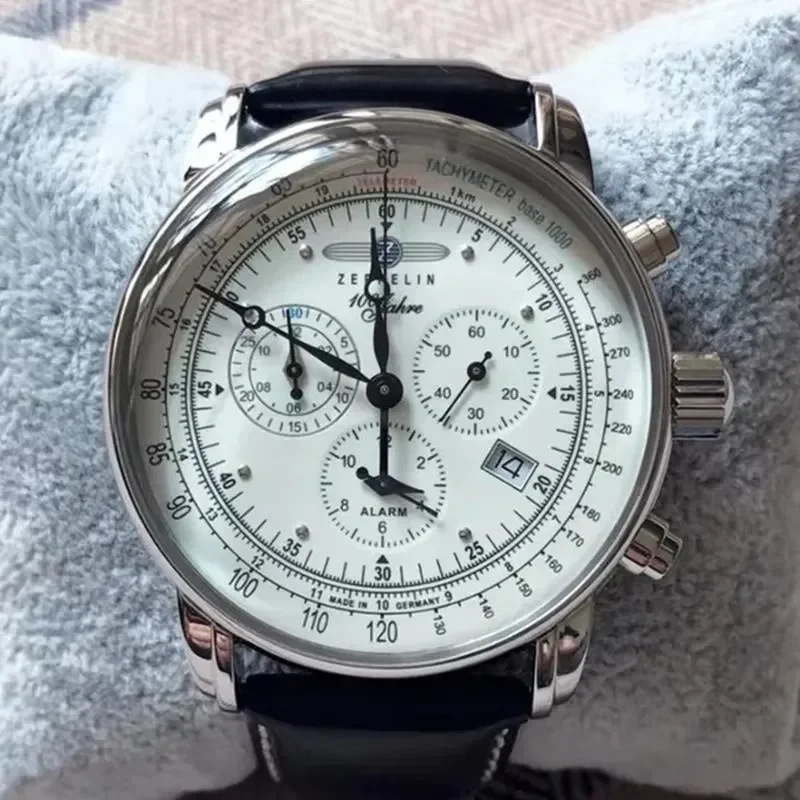 Zeppelin Airship Automatic Dat - Leather Watch Band Men のレビューと価格
