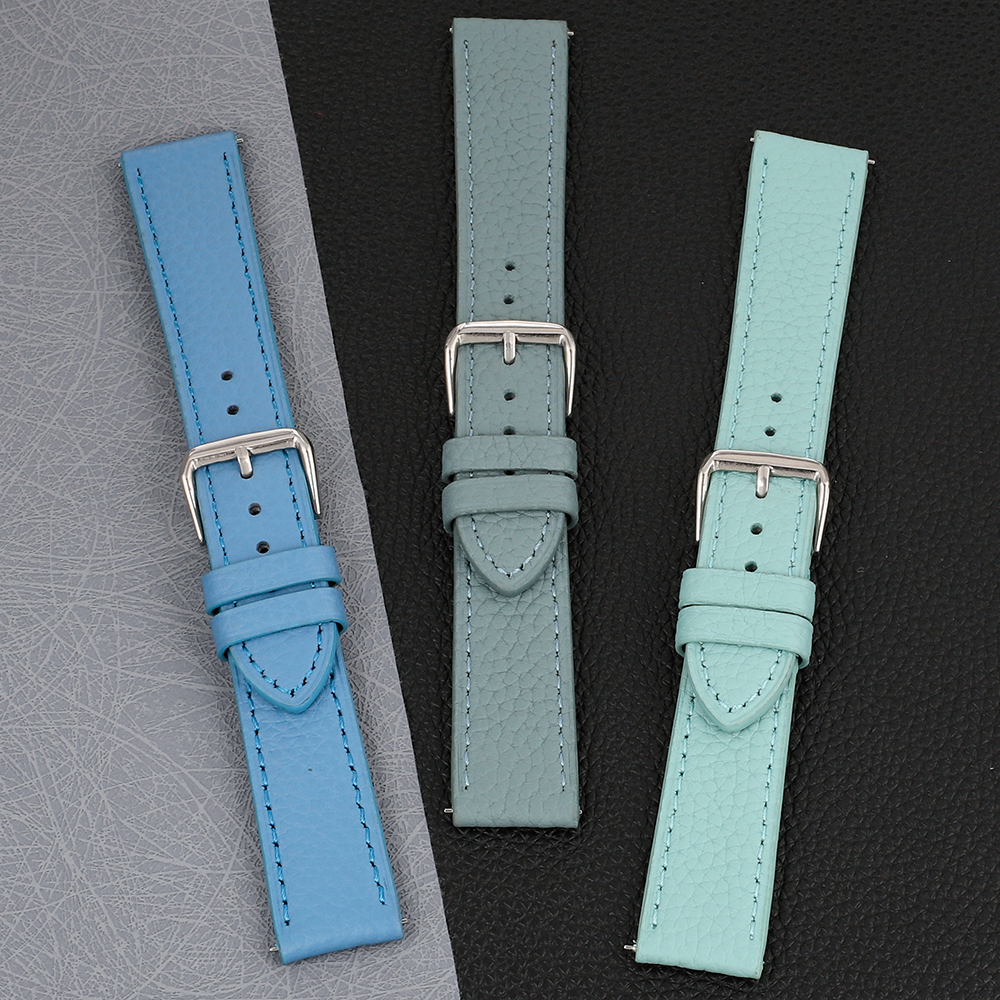 Universal Genuine Leather Watc - Leather Strap Quick Release のレビューと価格