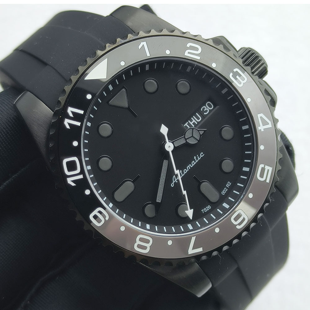 40MM NH36 Watch Black Men's St - Stainless Bracelet Diver のレビューと価格