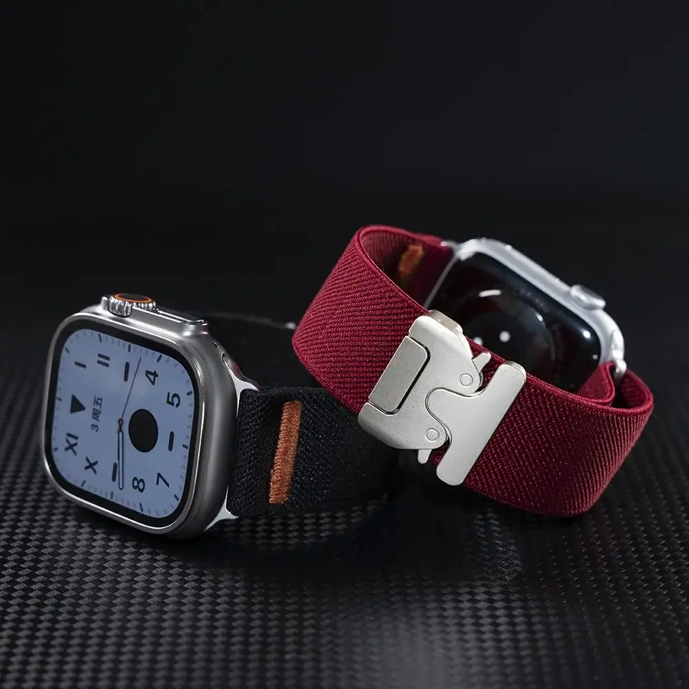 Nylon Strap for Apple Watch ba - Parachute Strap Elastic のレビューと価格