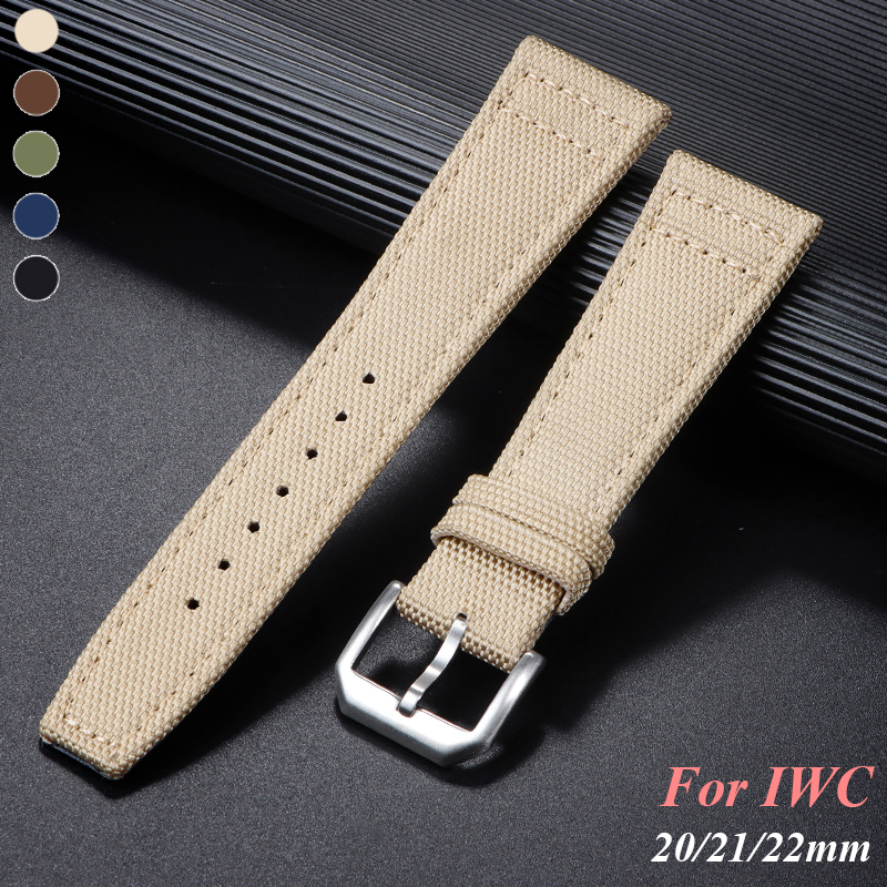 Nylon Canvas Watch Strap for I - Canvas Strap Watch のレビューと価格