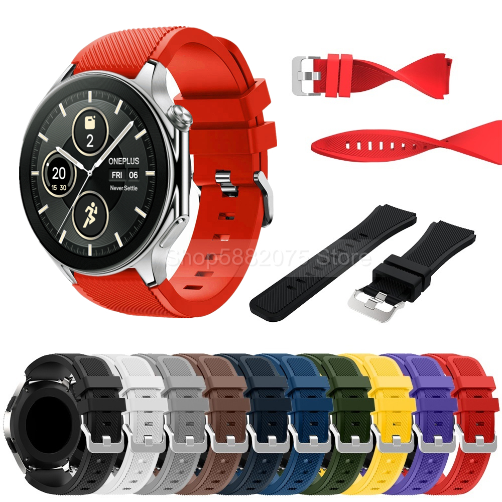 22mm Silicone Strap For OPPO W - Silicone Watch Band 22Mm のレビューと価格