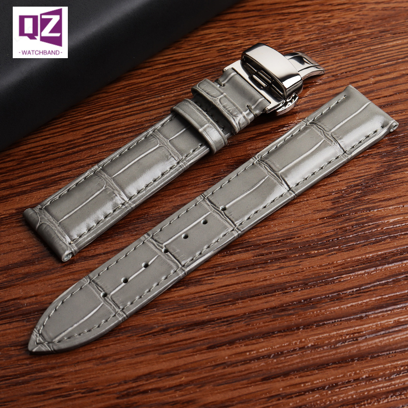 Grey Genuine Leather watchband - Canvas Strap Watch のレビューと価格