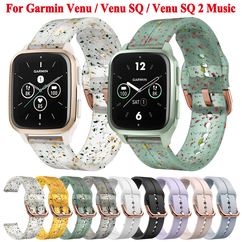 Watchband 20mm For Garmin Venu - Silicone Watch Band 22Mm のレビューと価格