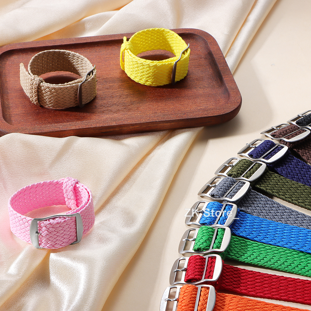 Fabric Woven Nylon Watch Band  - Perlon Strap Woven のレビューと価格
