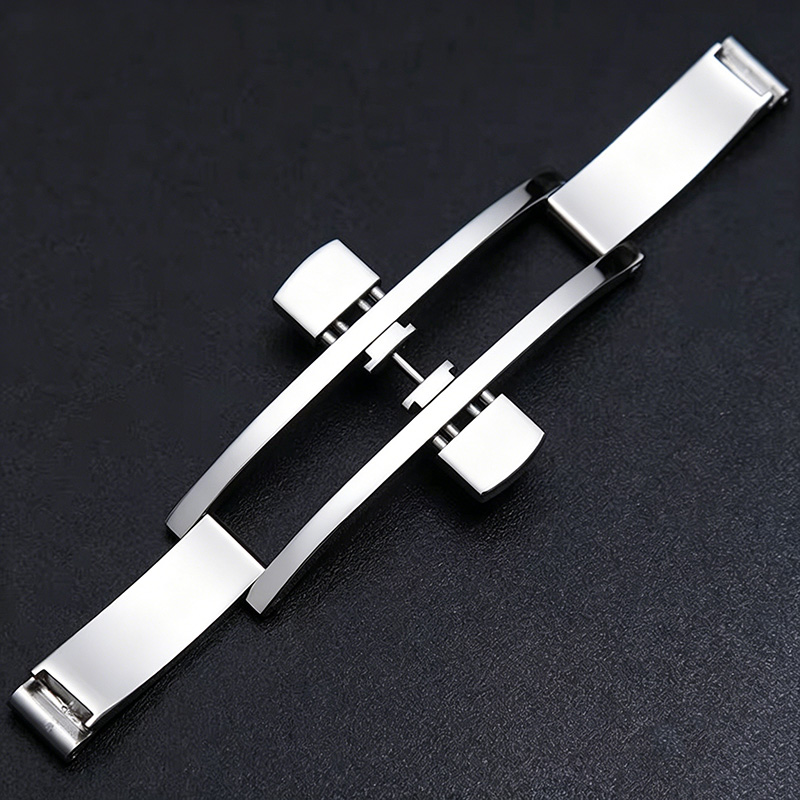 Watch Band Buckle Stainless St - Butterfly Clasp Deployant のレビューと価格