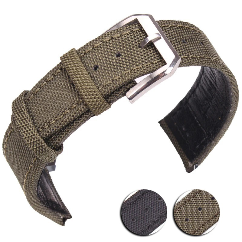 Nylon Genuine Leather Watch Ba - Nato Strap Nylon のレビューと価格