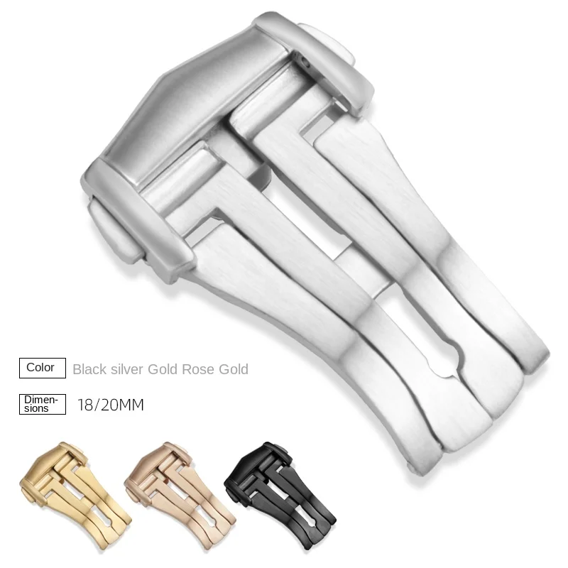 Stainless Steel Watch Buckle f - Butterfly Clasp Deployant のレビューと価格