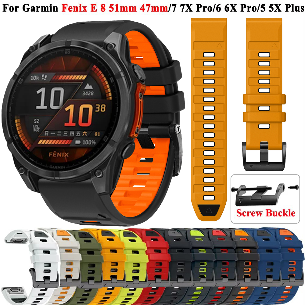 QuickFit 26mm 22mm Silicone Wa - Silicone Watch Band 22Mm のレビューと価格