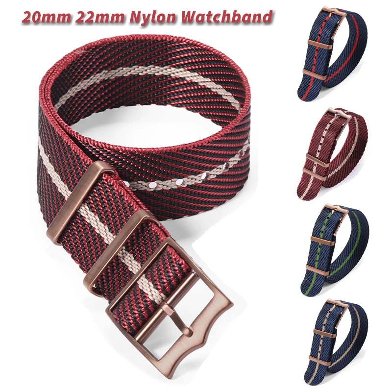 20mm22mm Premium-Grade Militar - Nato Strap Nylon のレビューと価格