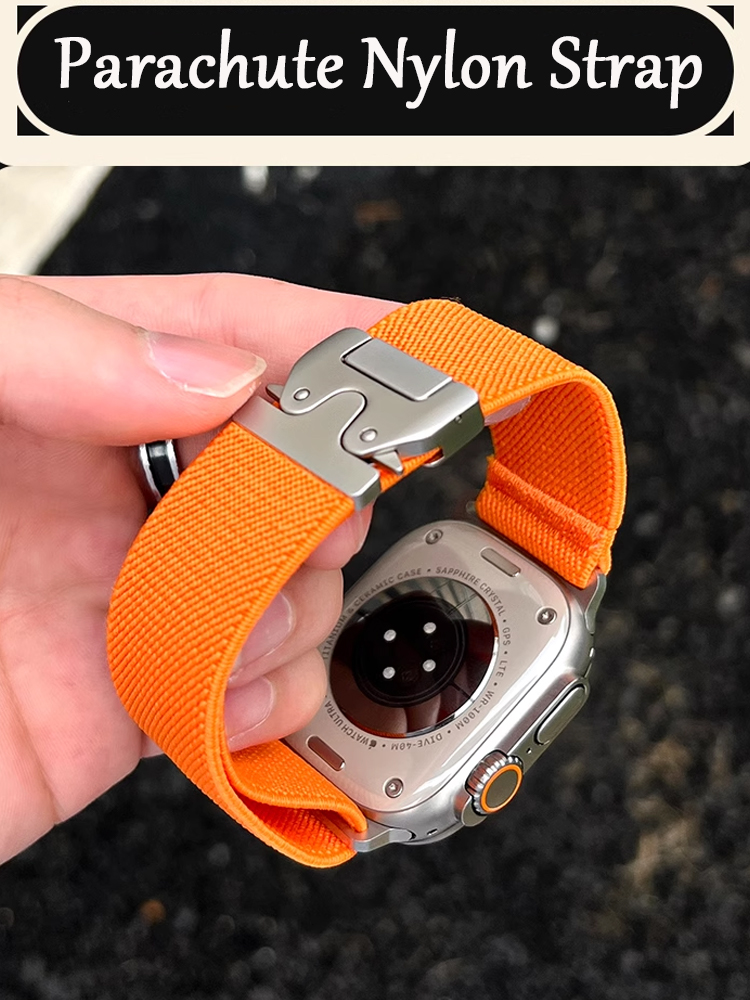 Straps For Apple Watch ultra 2 - Parachute Strap Elastic のレビューと価格
