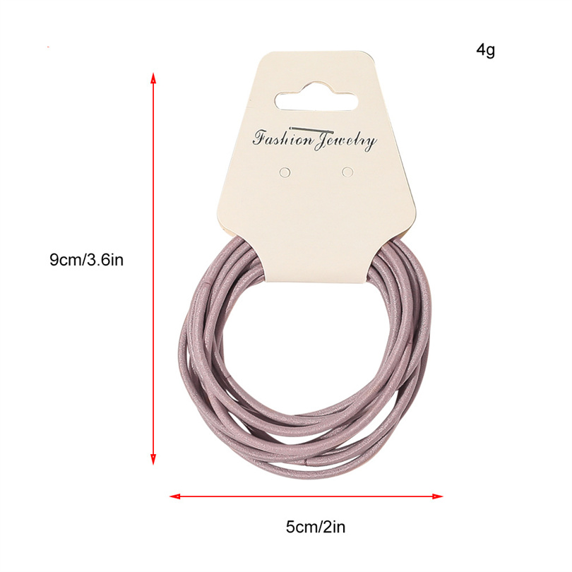 10PCS Women Girls Simple Basic - Silicone Band Women のレビューと価格