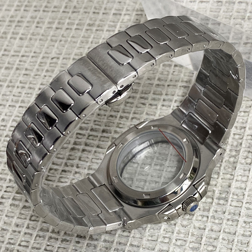 40mm Nautilus Watch Case Mod K - Butterfly Clasp Deployant のレビューと価格