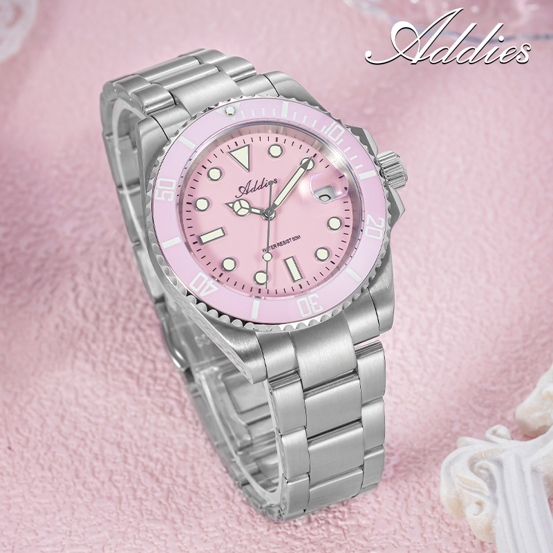 Addies New Women Watches Luxur - Butterfly Clasp Deployant のレビューと価格