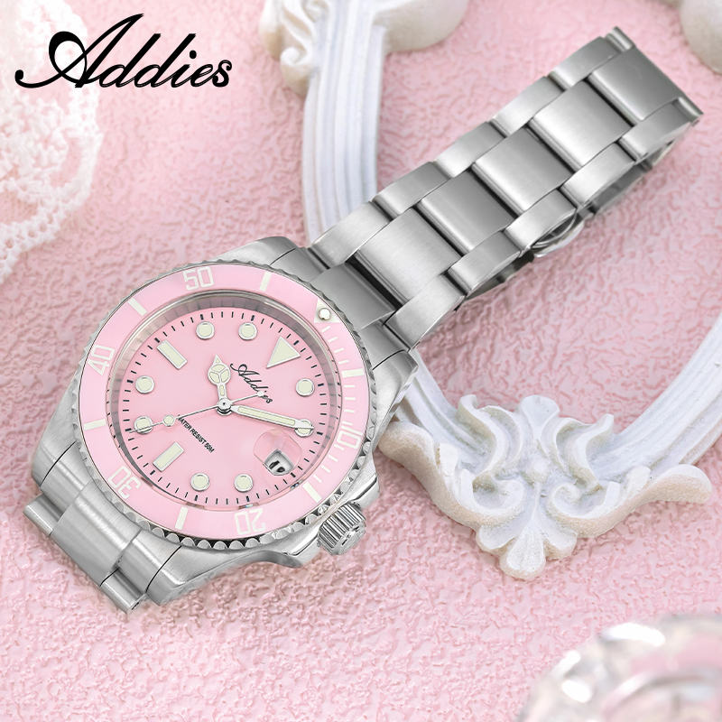Addies New Women Watches Luxur - Butterfly Clasp Deployant のレビューと価格
