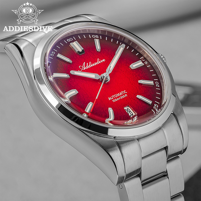 ADDIESDIVE Watch For Gift 39mm - Stainless Bracelet Diver のレビューと価格