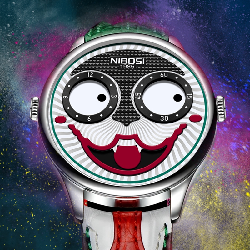 Cool Joker Watch Men Classic M - Leather Watch Band Men のレビューと価格