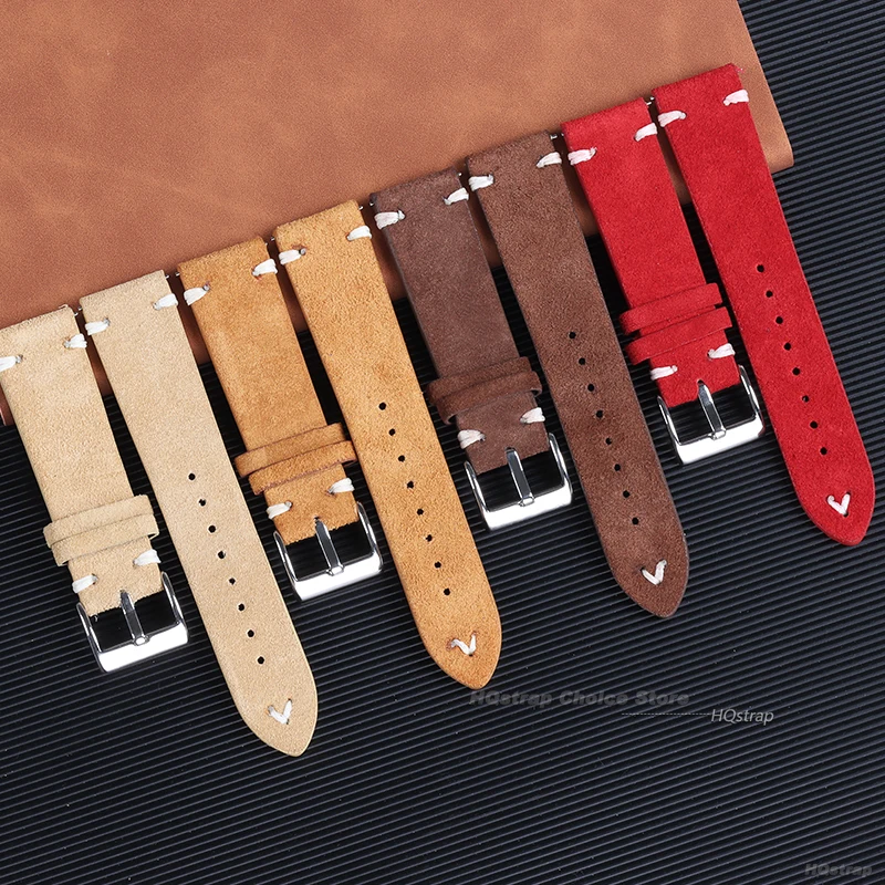 18mm 20mm 22mm High Quality Su - Suede Strap Watch のレビューと価格